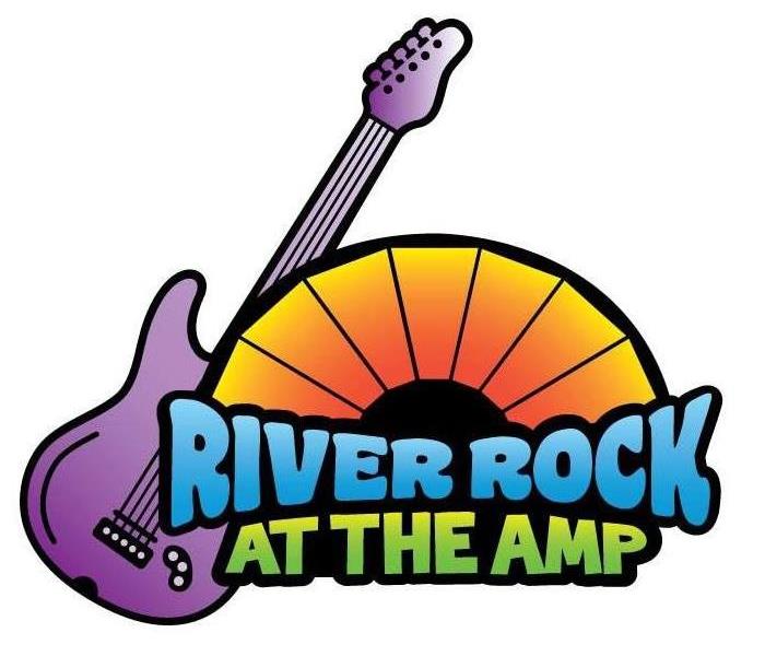 River Rock at the Amp Logo