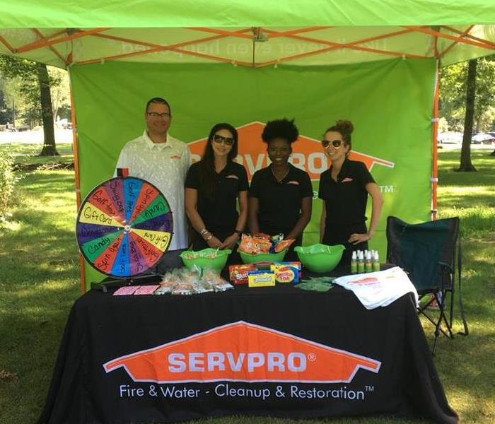 SERVPRO employees pose for a group photo